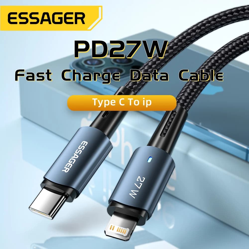 Cable de carga rápida USB-C a Lightning 20W