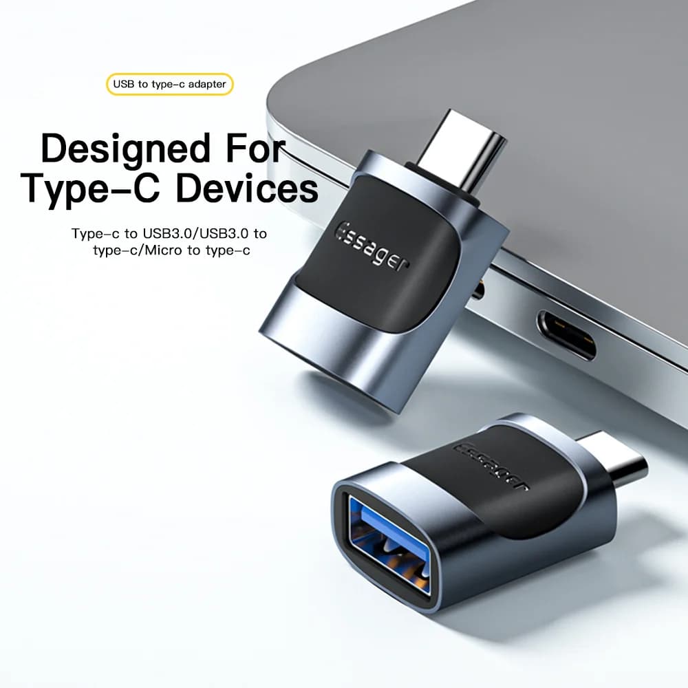 Adaptador OTG de USB-C a Micro USB