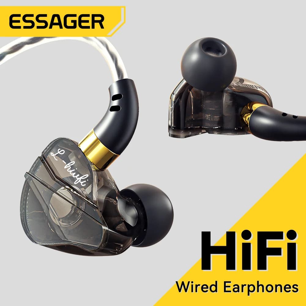 Auriculares In-Ear con Cable de 3.5mm y Micrófono