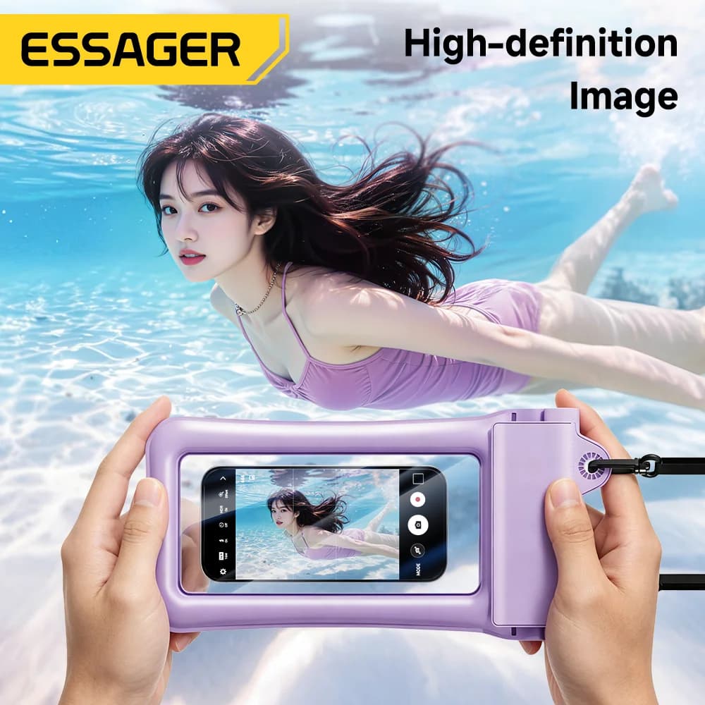 Funda impermeable flotante para teléfono IPX8