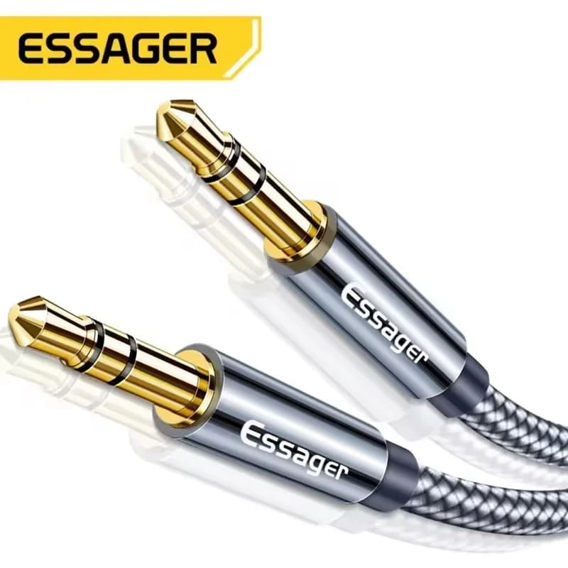 Cable de Audio Aux Estéreo 3.5mm Macho a Macho
