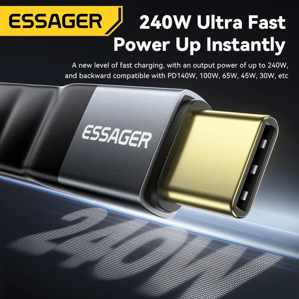 Cable USB 4.0 Tipo-C con datos de 40Gbps y vídeo 8K