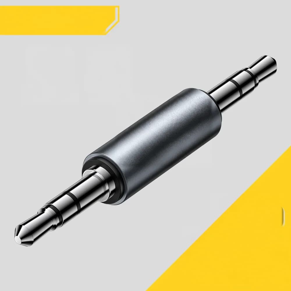 Adaptador de audio estéreo jack 3.5mm macho a macho